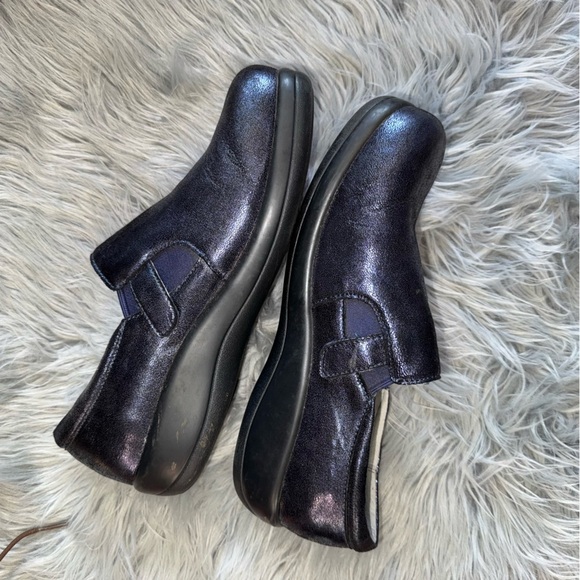 Alegria Kara Dusk Slip Ons Clogs KAR-284XW Black Blue Womens Size EU 42 - Picture 4 of 7